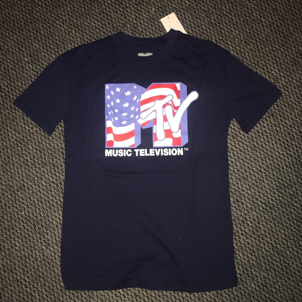 Womens MTV Flag TShirt